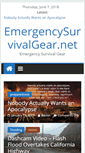 Mobile Screenshot of emergencysurvivalgear.net